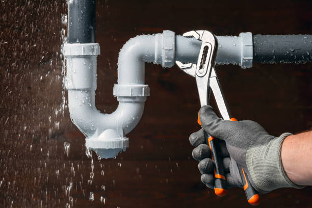 Professional Water Line Repair technician working in Dexter, MI